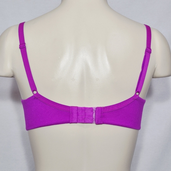 34D Victoria's Secret Lined Demi Underwire Bra Bright Pink - Picture 4 of 5